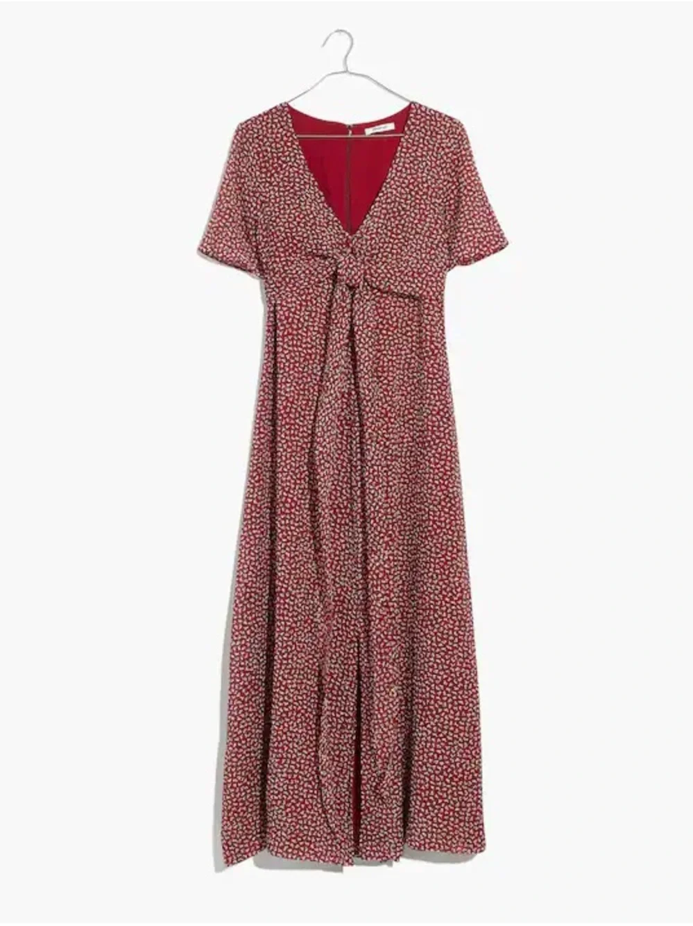 Madewell Wrap-Around Maxi Dress in Ditsy Flowers - Picture 5 of 9
